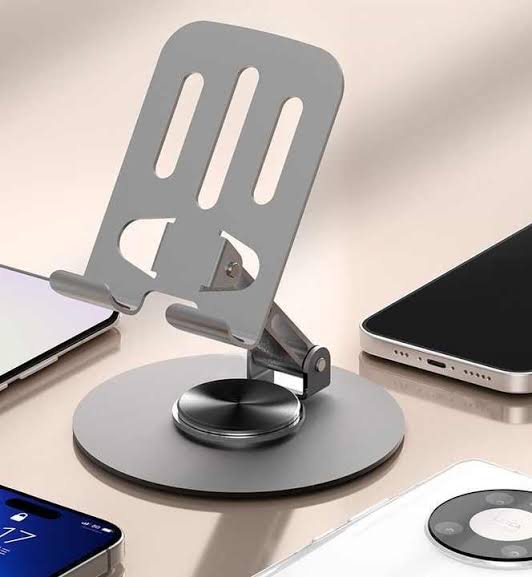 Prolet Aluminium Desktop Phone Stand (360° Rotatable)